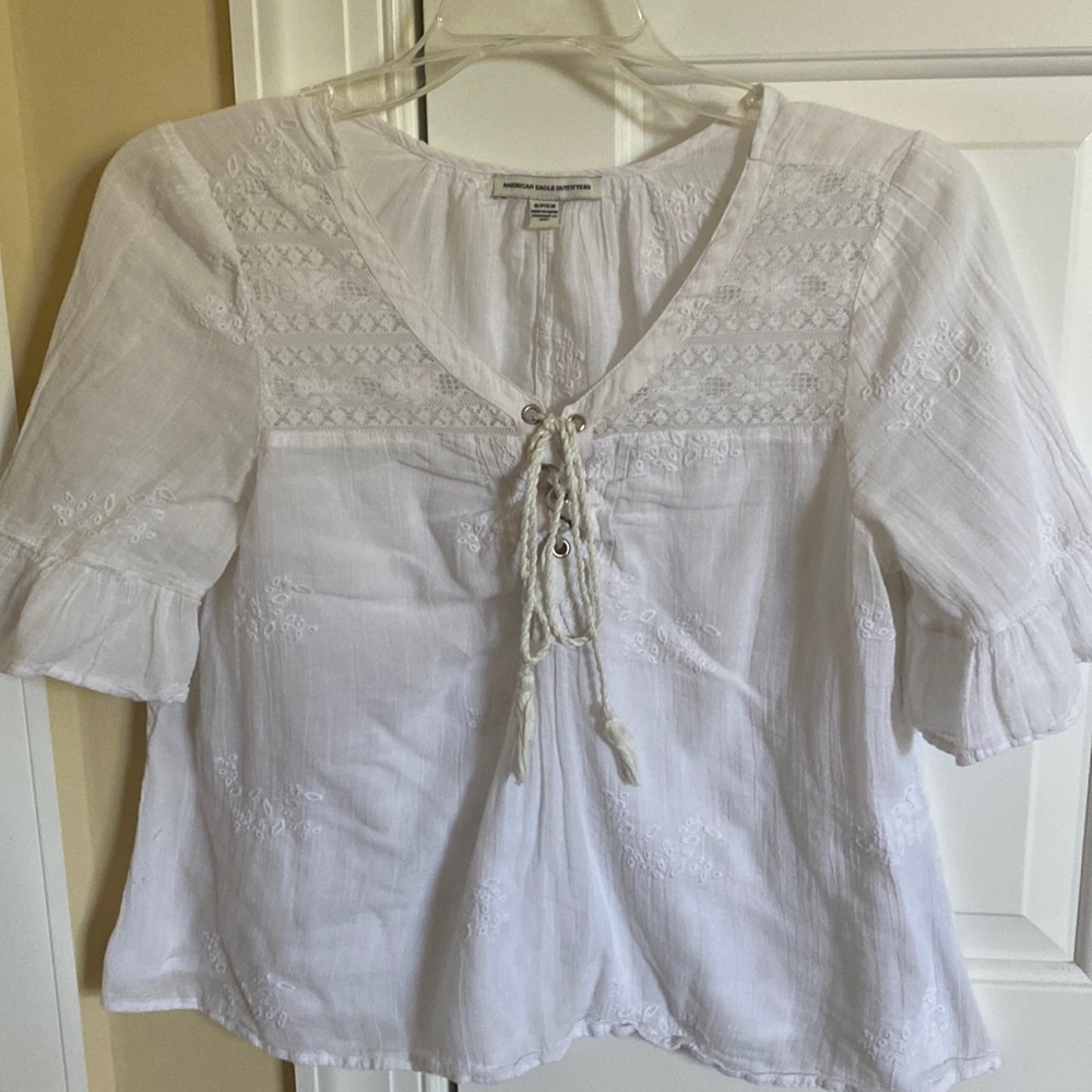 American Eagle Peasant Top